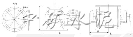 DXV-Y EX卸料阀安装尺寸和技术特性表