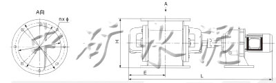 DXV-Y P卸料阀安装尺寸和技术特性表