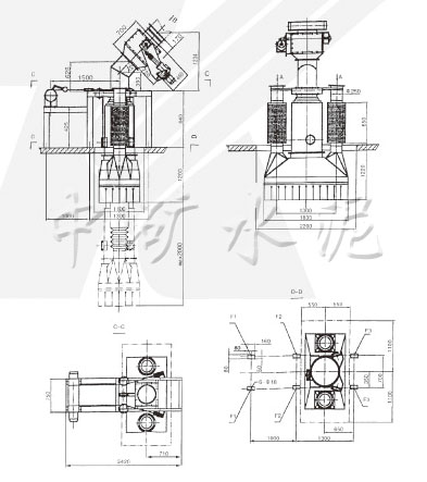 SZT300-Ⅱ熟料散装机示意图